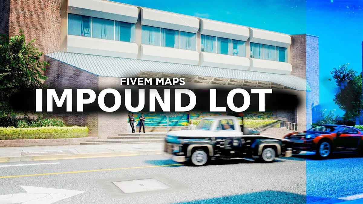 Impound Lot MLO – Fully Open Source | FiveM